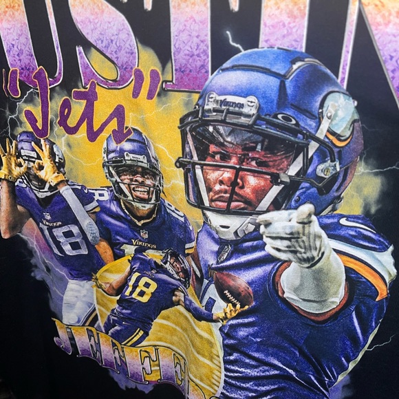 Justin Jefferson T Shirt - Picture 2 of 2